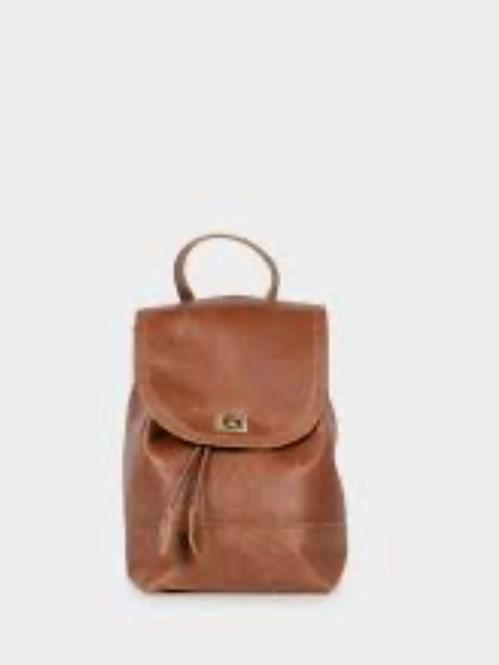 JOYN Classic Women's Leather Backpack — Brown
Small purse size backpack